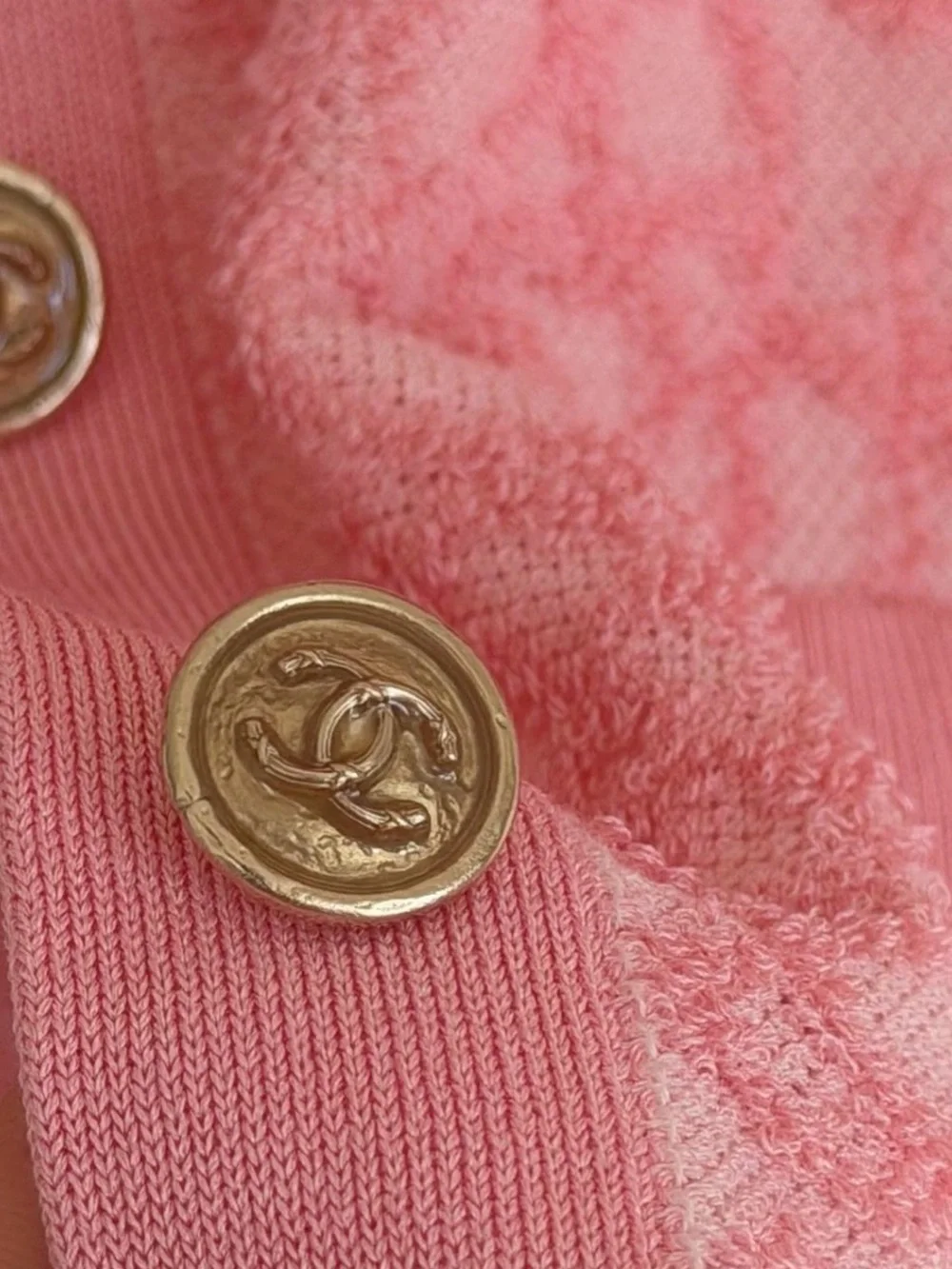 Chanel 21C Pink Knit Cardigan Dress (Pristine / Unworn)